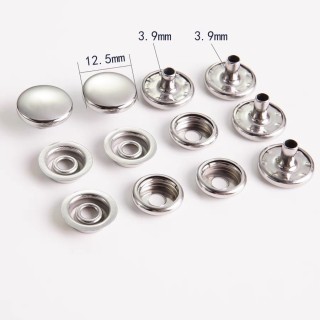 Metal Press Hidden 2 Part Snap Button