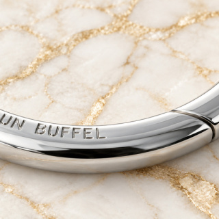HEFT 357 Silver Tone Round Ring for Bags