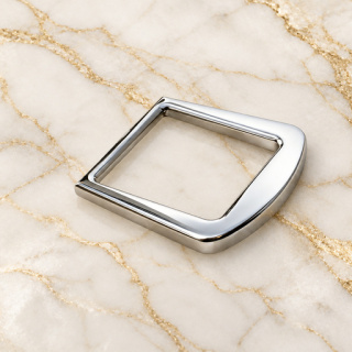 HEFT 429 Silver Tone D Ring for Bags