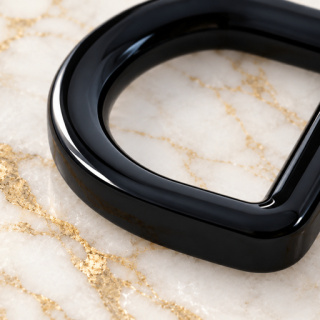 HEFT 431 Black D Rings for Bags