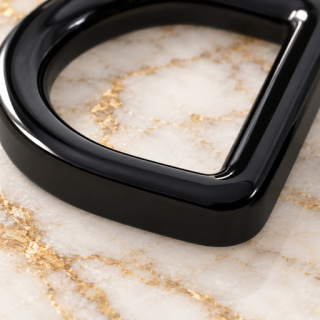 HEFT 431 Black D Rings for Bags