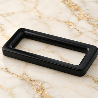 HEFT 436 Black Rectangular Ring for Bags