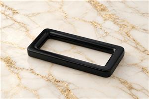 HEFT 436 Black Rectangular Ring for Bags