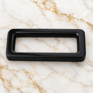 HEFT 436 Black Rectangular Ring for Bags