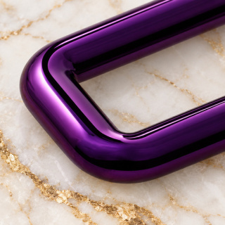HEFT 586 Purple Rectangular Ring for Bags