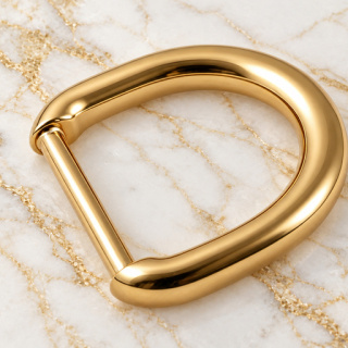 HEFT 692 Gold Tone D Ring for Bags
