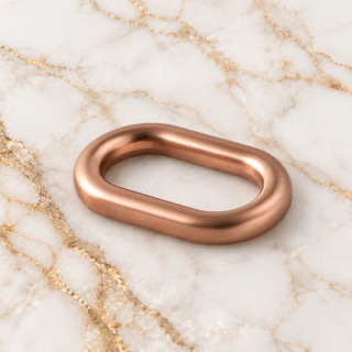 HEFT 890 Rose Gold Tone Rounded Loop for Bags