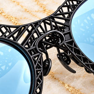 HEFT 704 3D Metal Printing Sunglasses