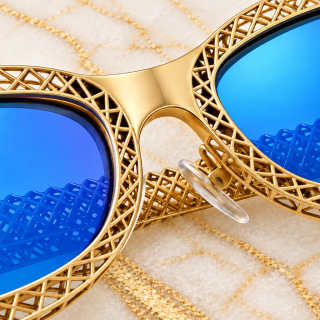 HEFT 702 3D Metal Printing Sunglasses