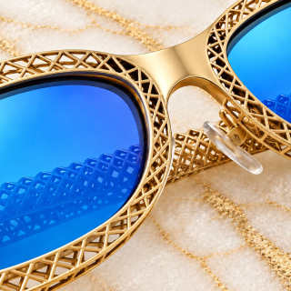 HEFT 702 3D Metal Printing Sunglasses