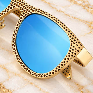 HEFT 3 3D Metal Printing Sunglasses
