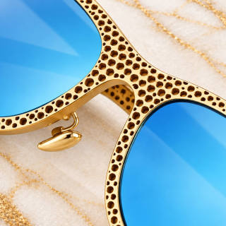 HEFT 3 3D Metal Printing Sunglasses