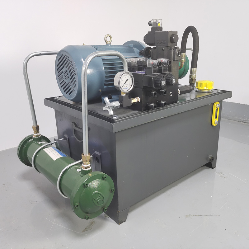 Electromagnetic overflow system Long Life Electric Oil Pump Hydraulic Station