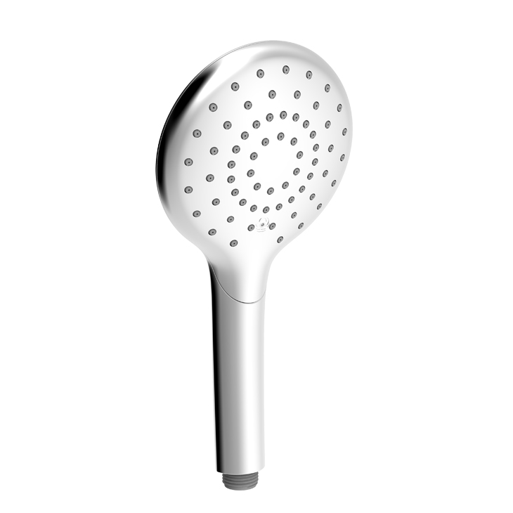 Chromed Handheld Showerhead With 1 Spray Setting