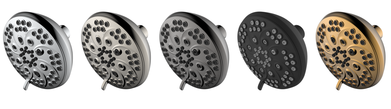 shower head with handheld shower combo