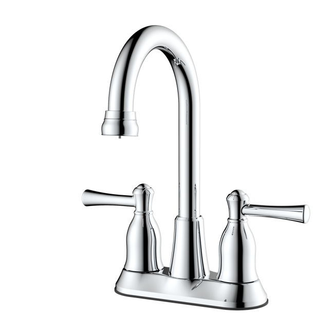 4 Inch Two-handle Center Set Bathroom Sink Faucet