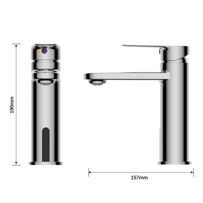 Single Hole Bathroom Sink Faucet With Pull Out Sprayer