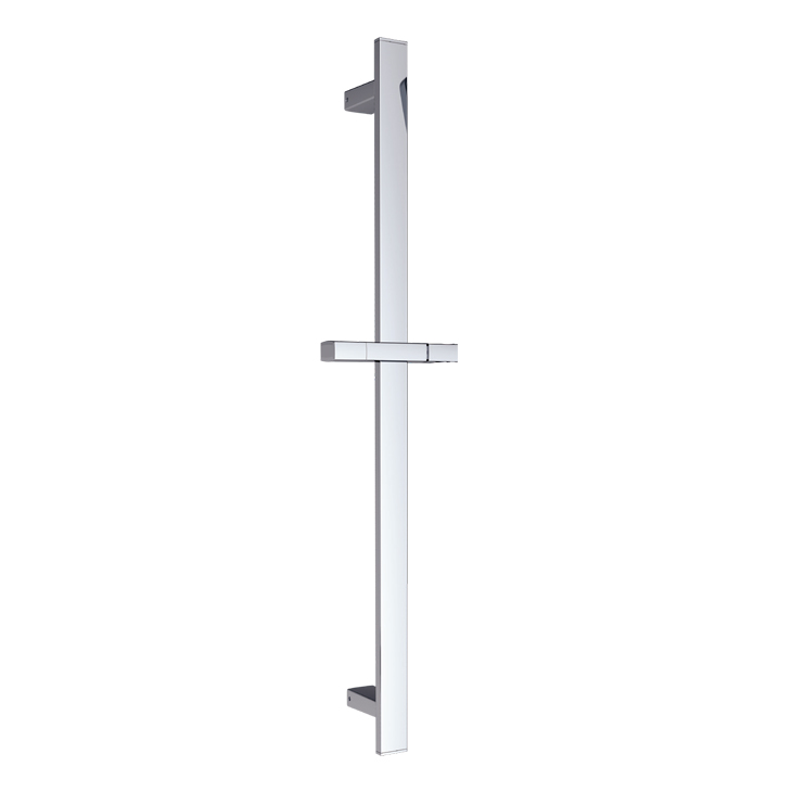 Square Stainless Steel Wall Mounted Sliding Bar