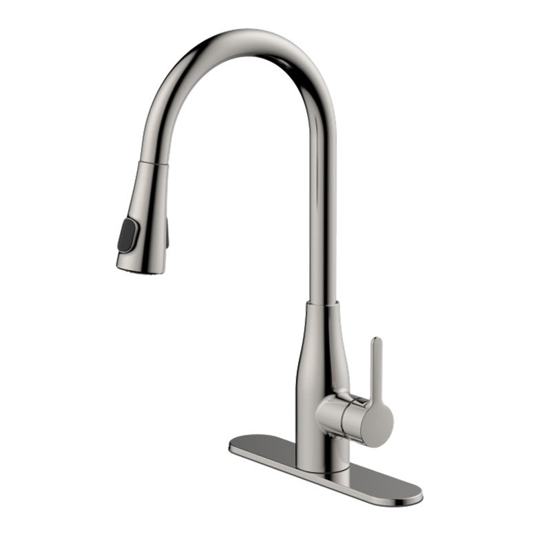 Single Handle Pull-down Kitchen Faucet