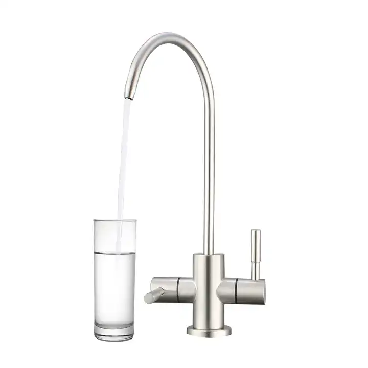Stainless Steel Water Purifier Accessory RO Water Purifier Outlet Terminal Drinking Water Faucet