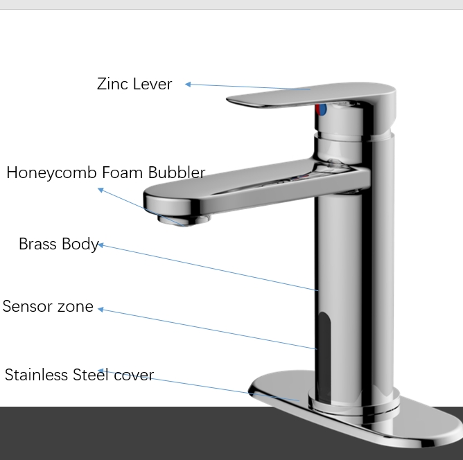 single hole bathroom sink faucets