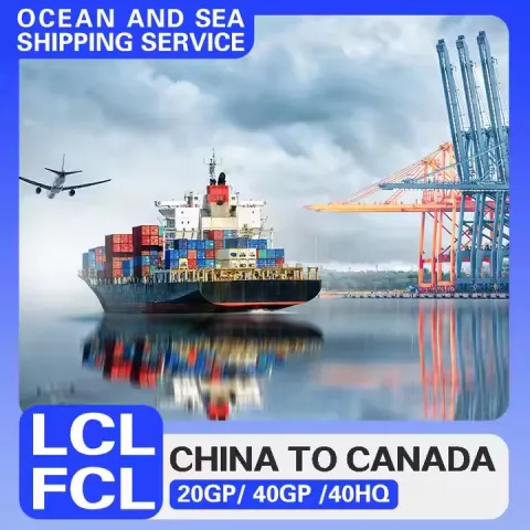 Envío de carga aérea/marítima desde China a Canadá