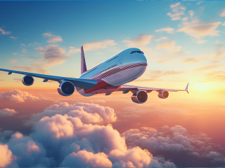 How will international air cargo volume develop in the second half of the year?