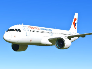 International air freight company China Eastern Airlines launches new route: direct flight from Shanghai to Copenhagen officially opened