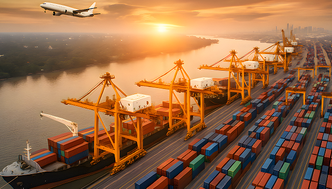 How can sellers reduce time efficiency losses when international shipping routes are suspended or reduced