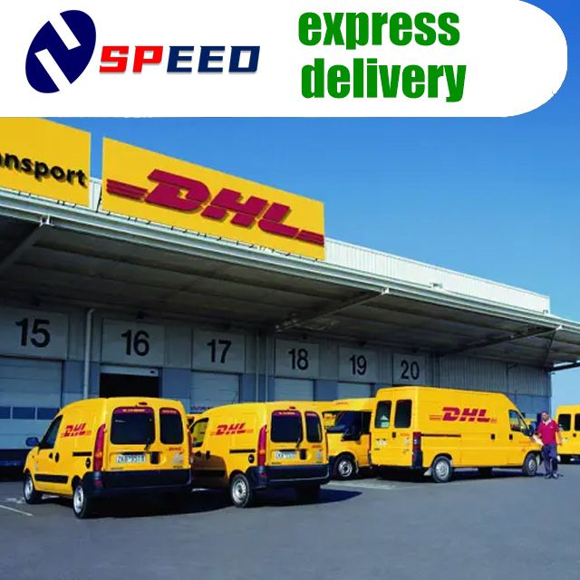 What are the differences between international express door-to-door and door-to-airport services?