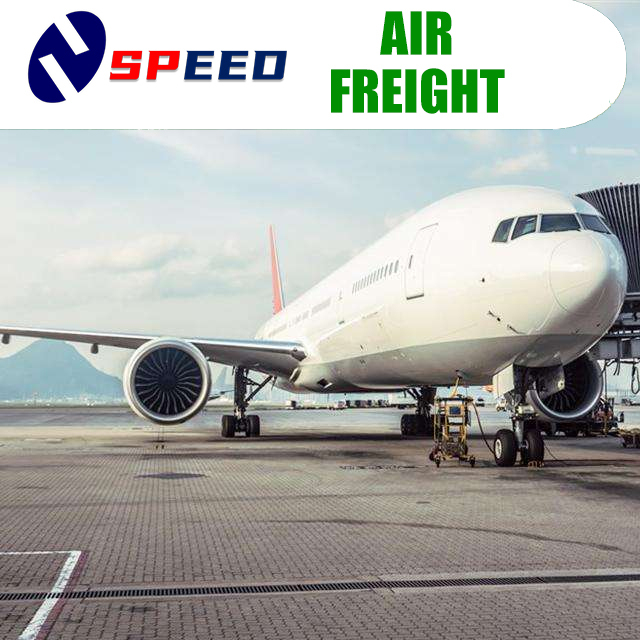 What are the components of international air freight rates