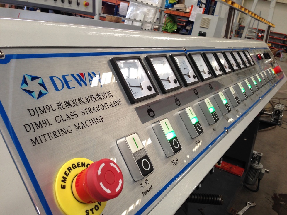 DJM9L Glass Miter Machine（9 Spindles)