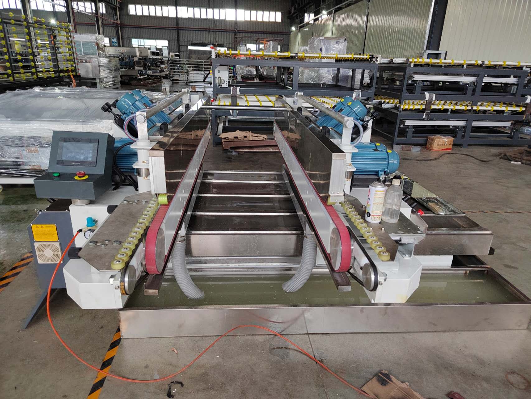 DSYM0815 Glass Double Pencil Edging Machine