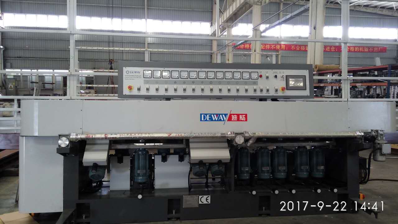 DZM12B Glass Edging Machine With Bearing Conveyor（12 Spindles)
