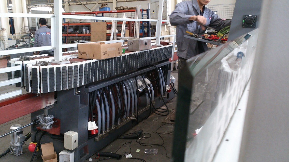 DXM261 Glass Beveling Machine（9 Spindles)