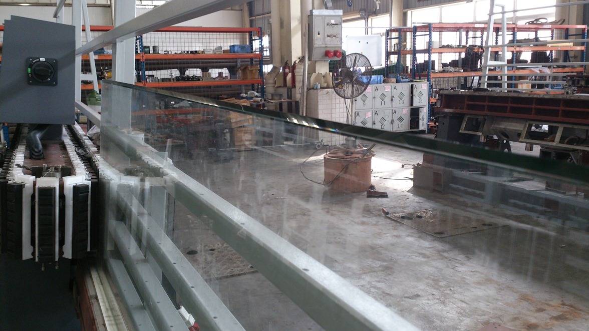 9-Spindle Glass Beveling Machine