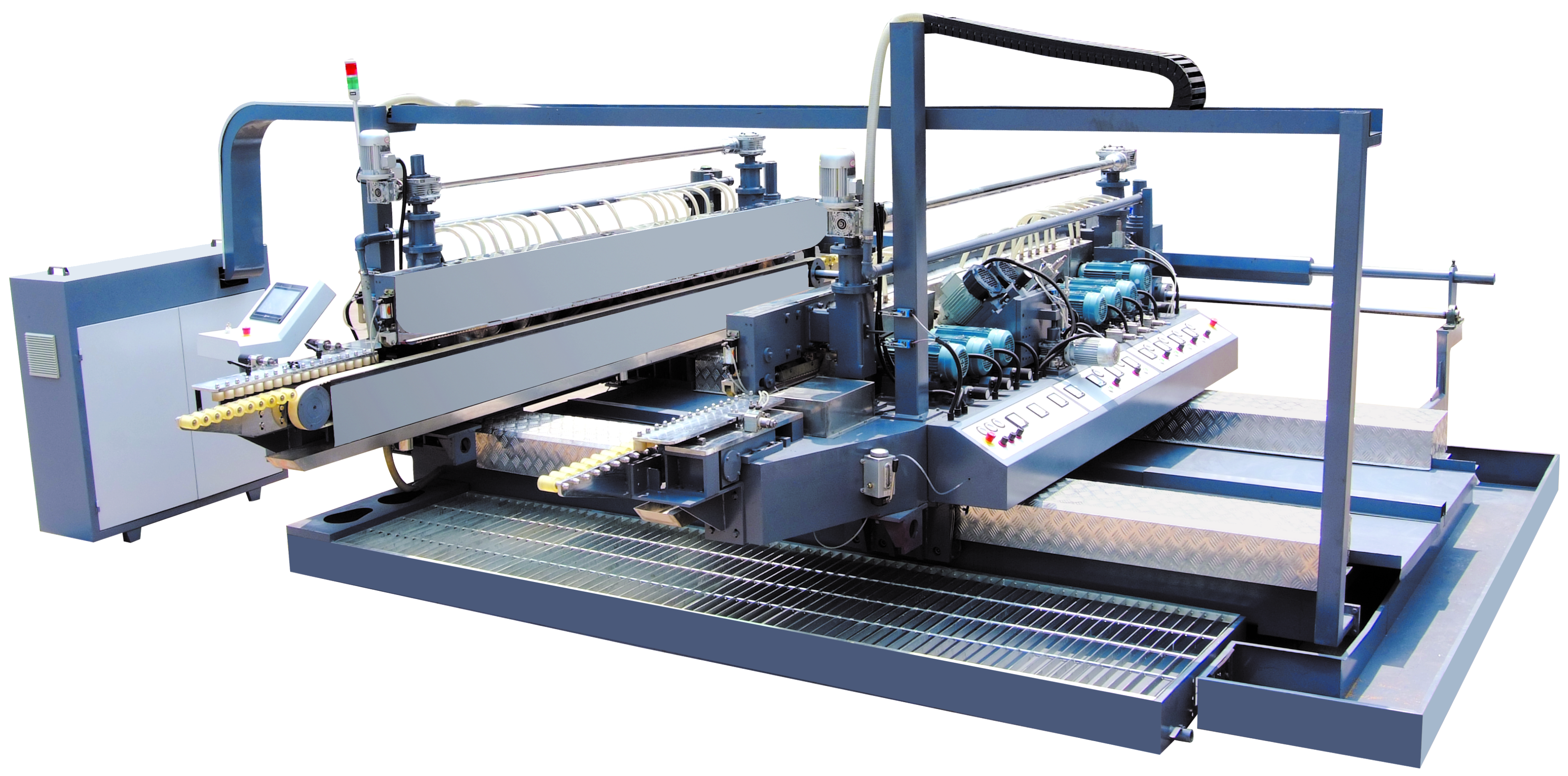 Double glass processing machine