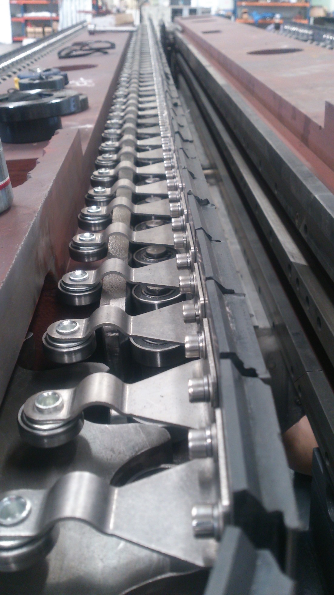 DJM10B Glass Miter Machine With Bearing Conveyor（10 Spindles)