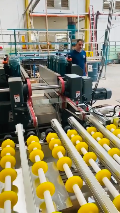 DSYM0815 Glass Double Pencil Edging Machine