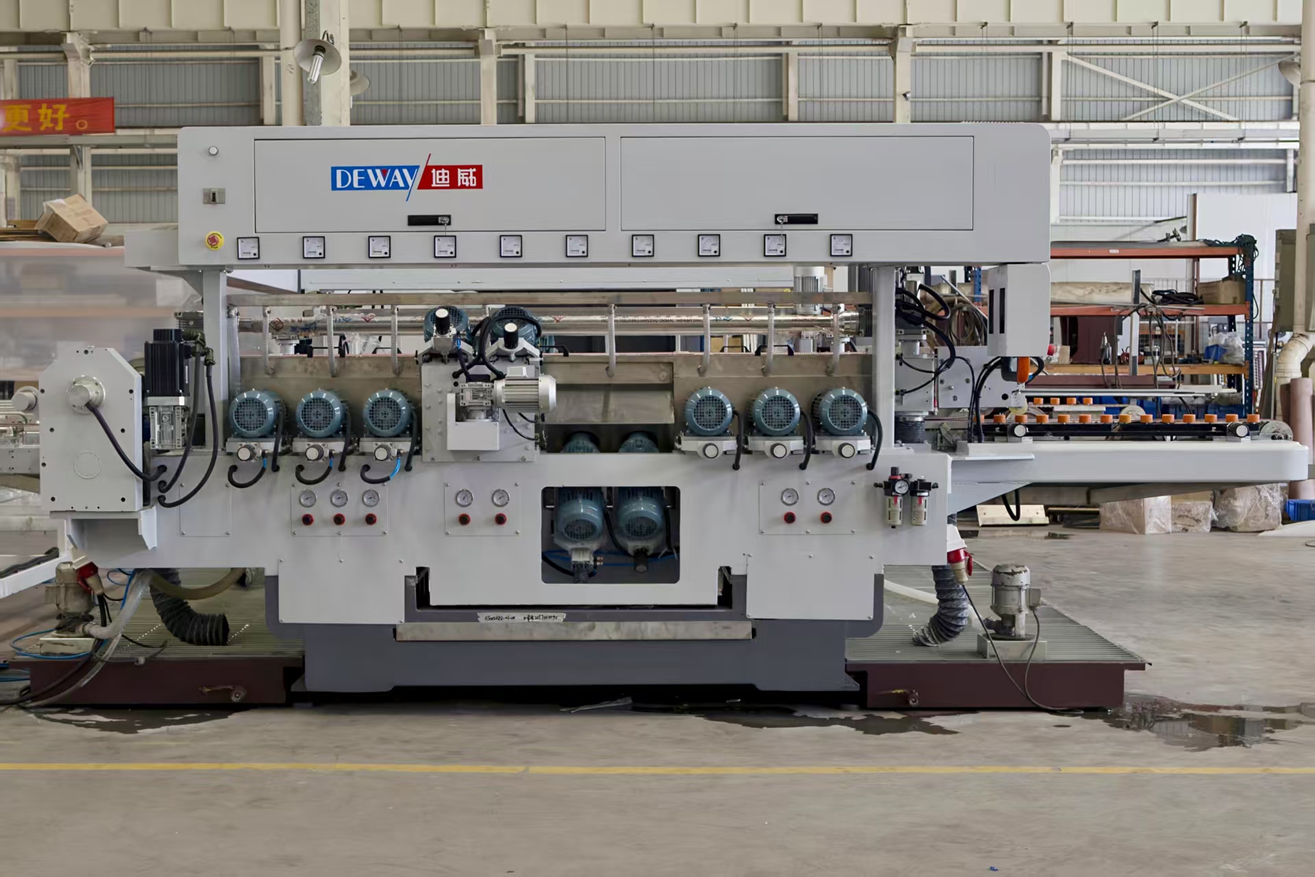 DSM2425 Glass Double Edging Machine (24 Wheels, 2500 Mm)