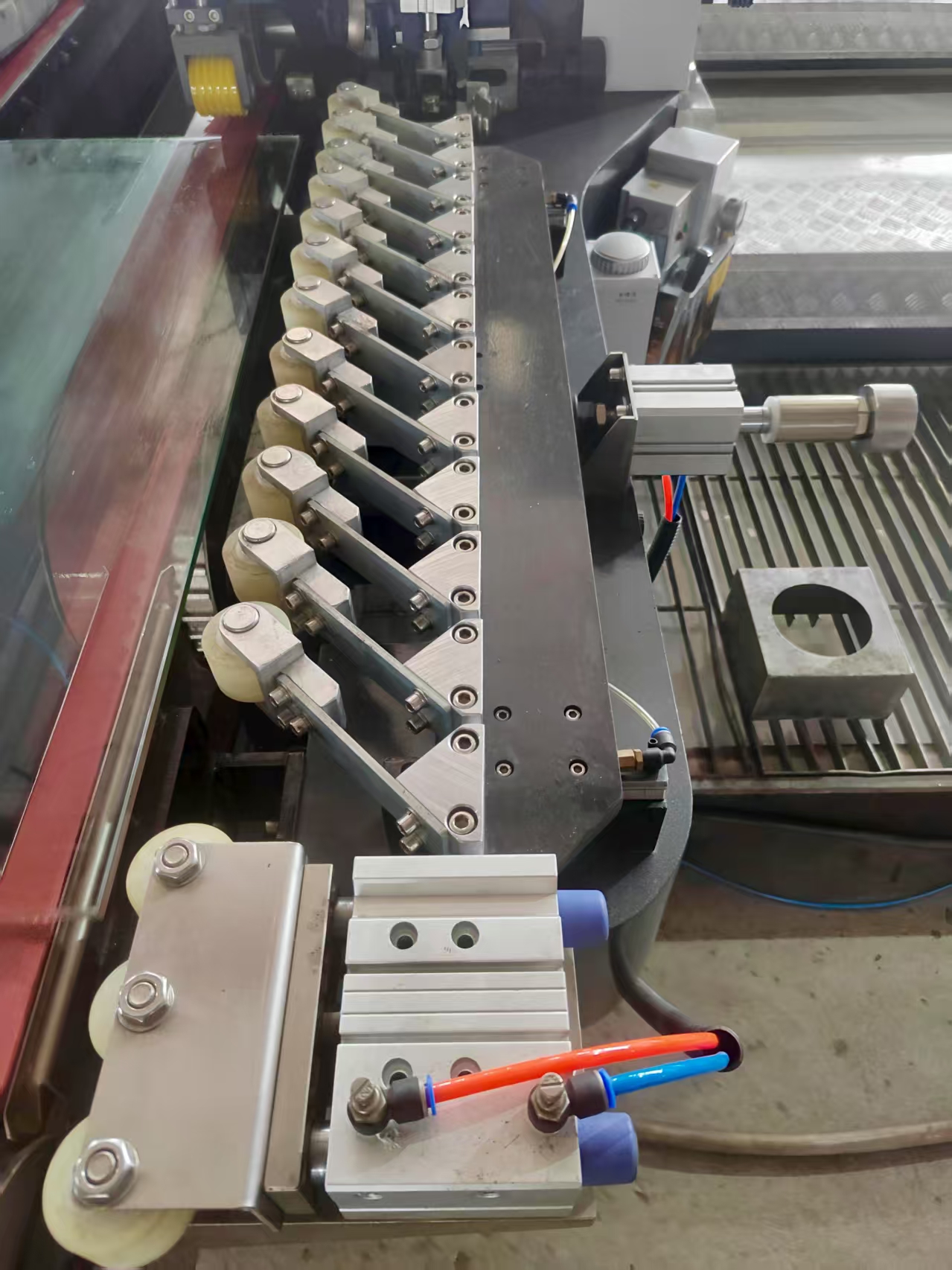 Glass double edger machine