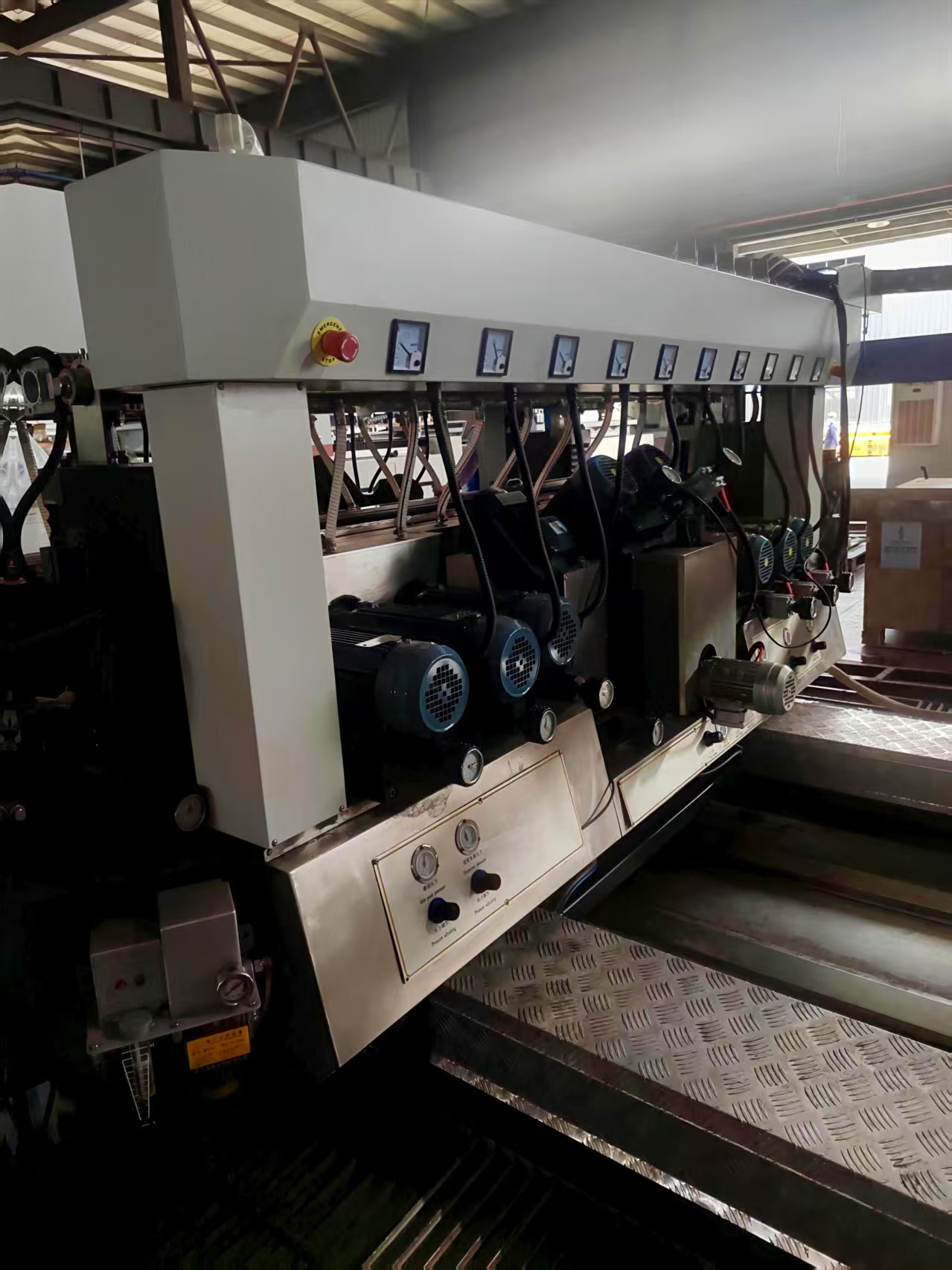 DSM2042 Glass Double Edging Machine (20 Wheels, 4200 Mm)