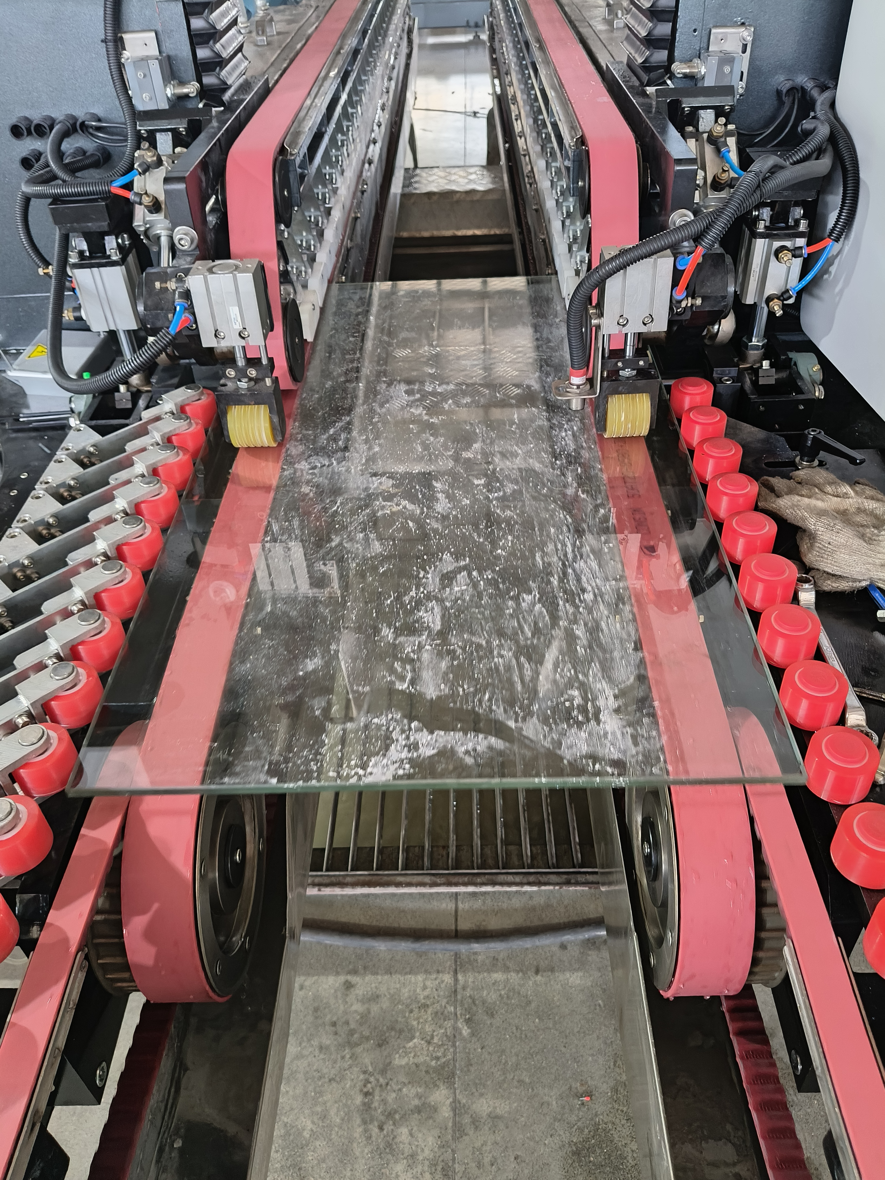 DSM2030 Glass Double Edging Machine (20 Wheels, 3000 Mm)