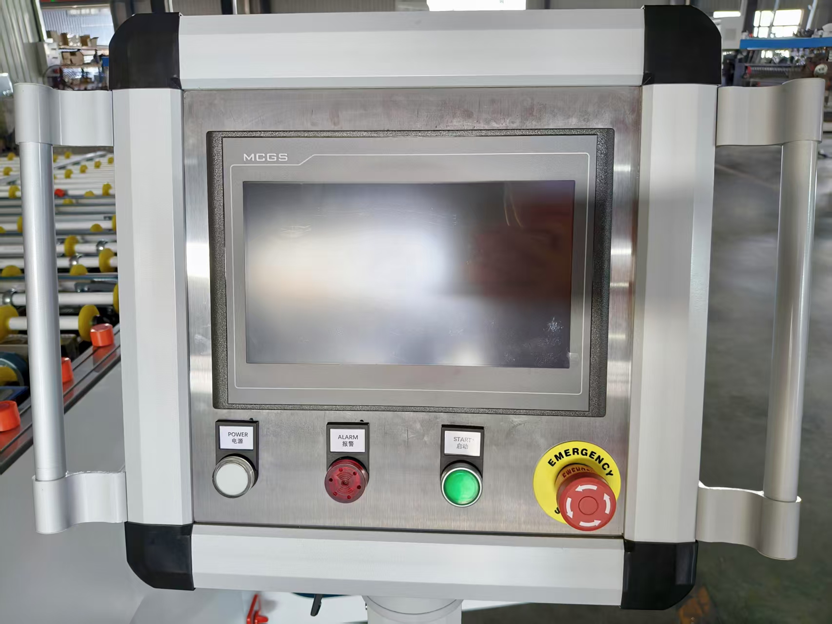 Glass Double Edging Transfer Table