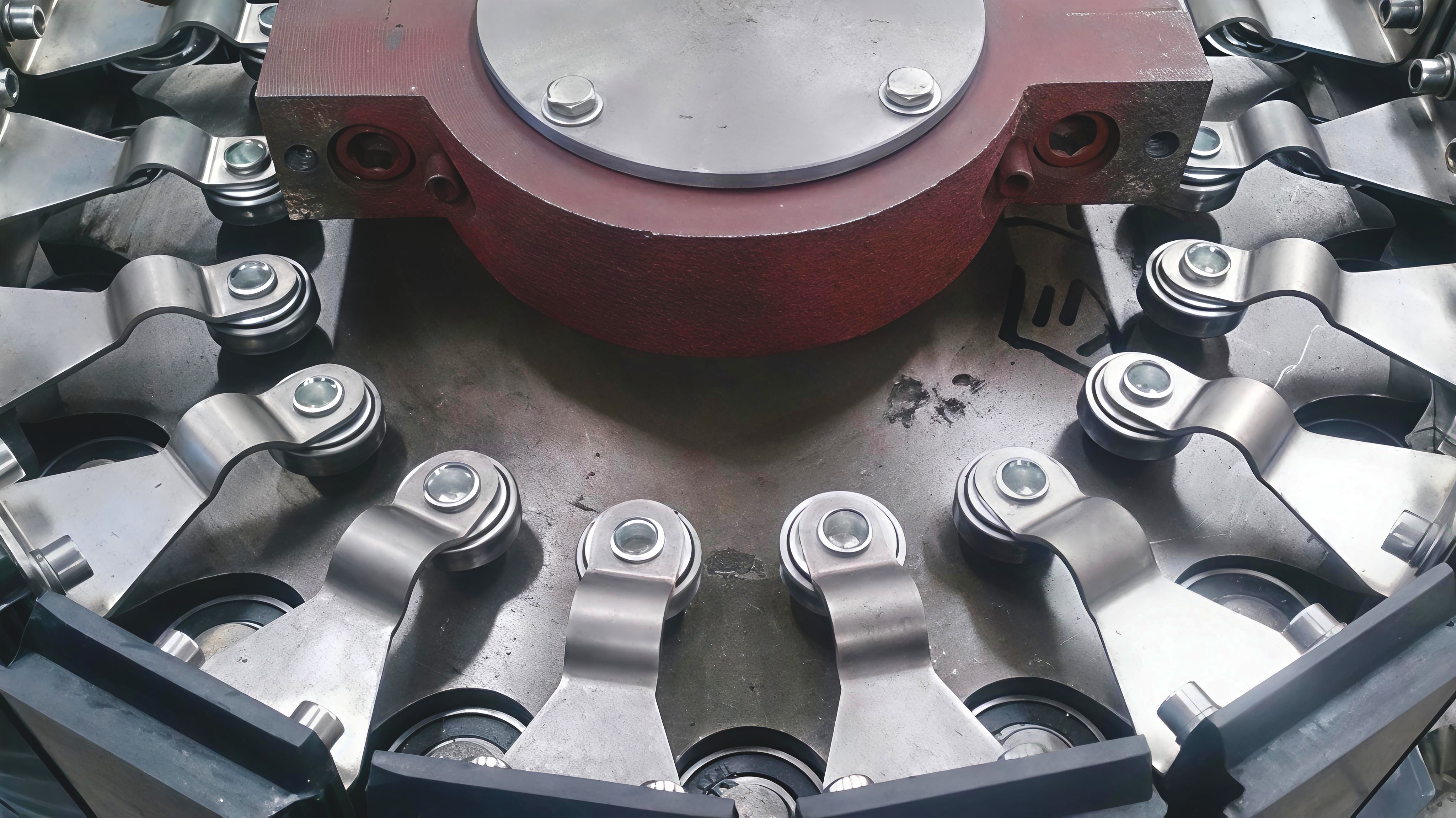 DXM471B Glass Bevelling Machine With Bearing Conveyor（12 Spindles)