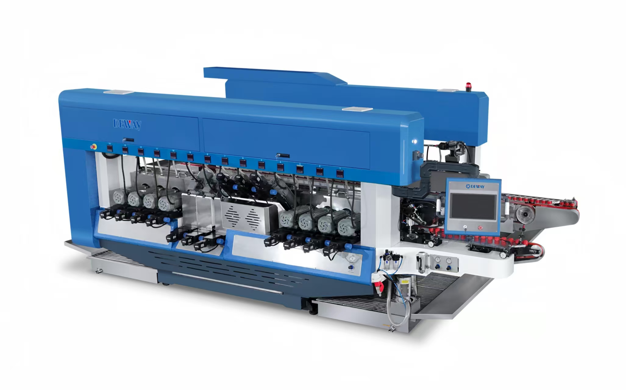 DSM2425 Glass Double Edging Machine (24 Wheels, 2500 Mm)