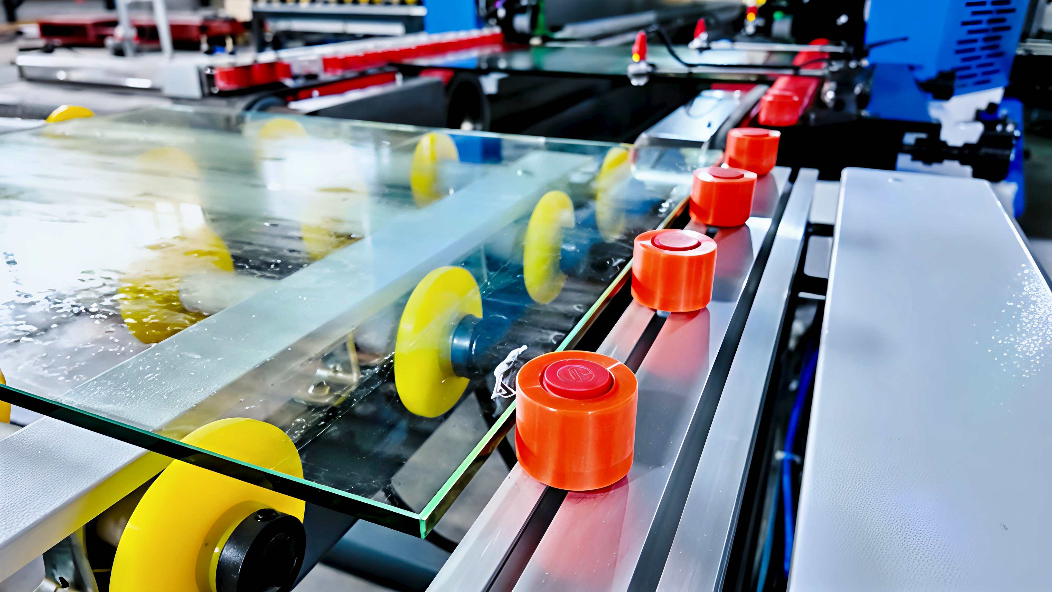 Glass edge processing machine Glass edge processing machine