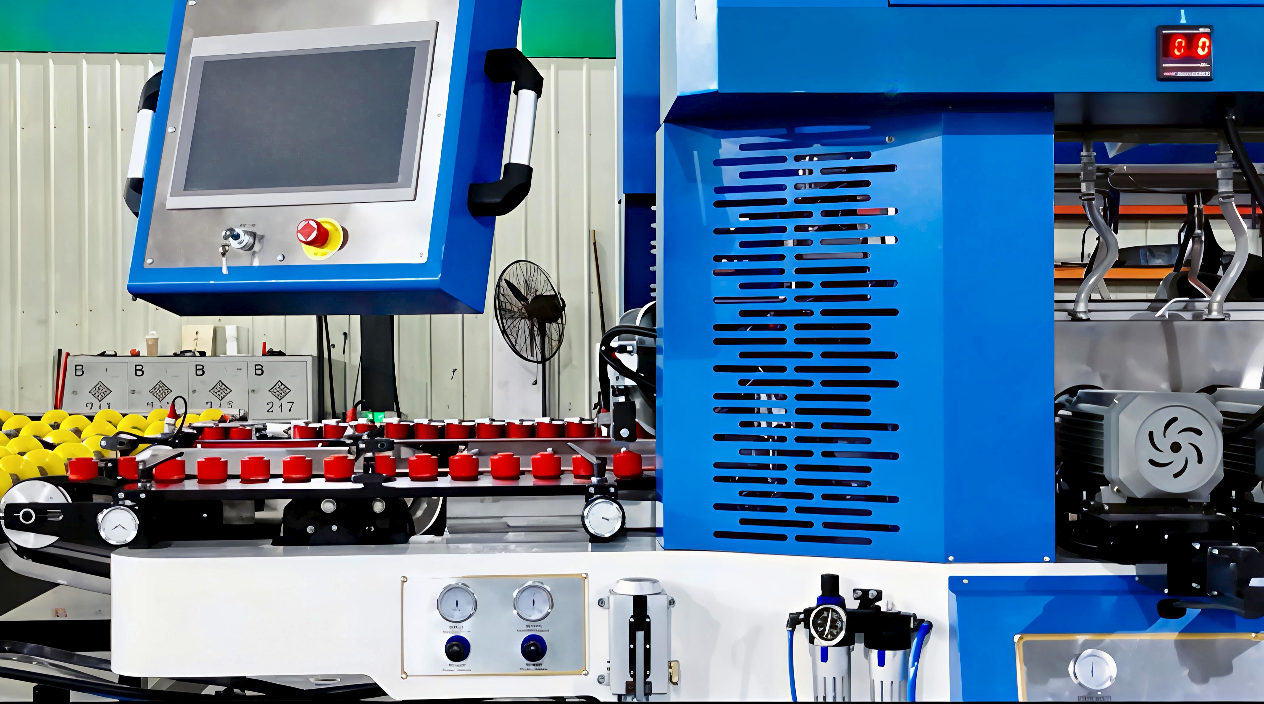 Glass double edger machine