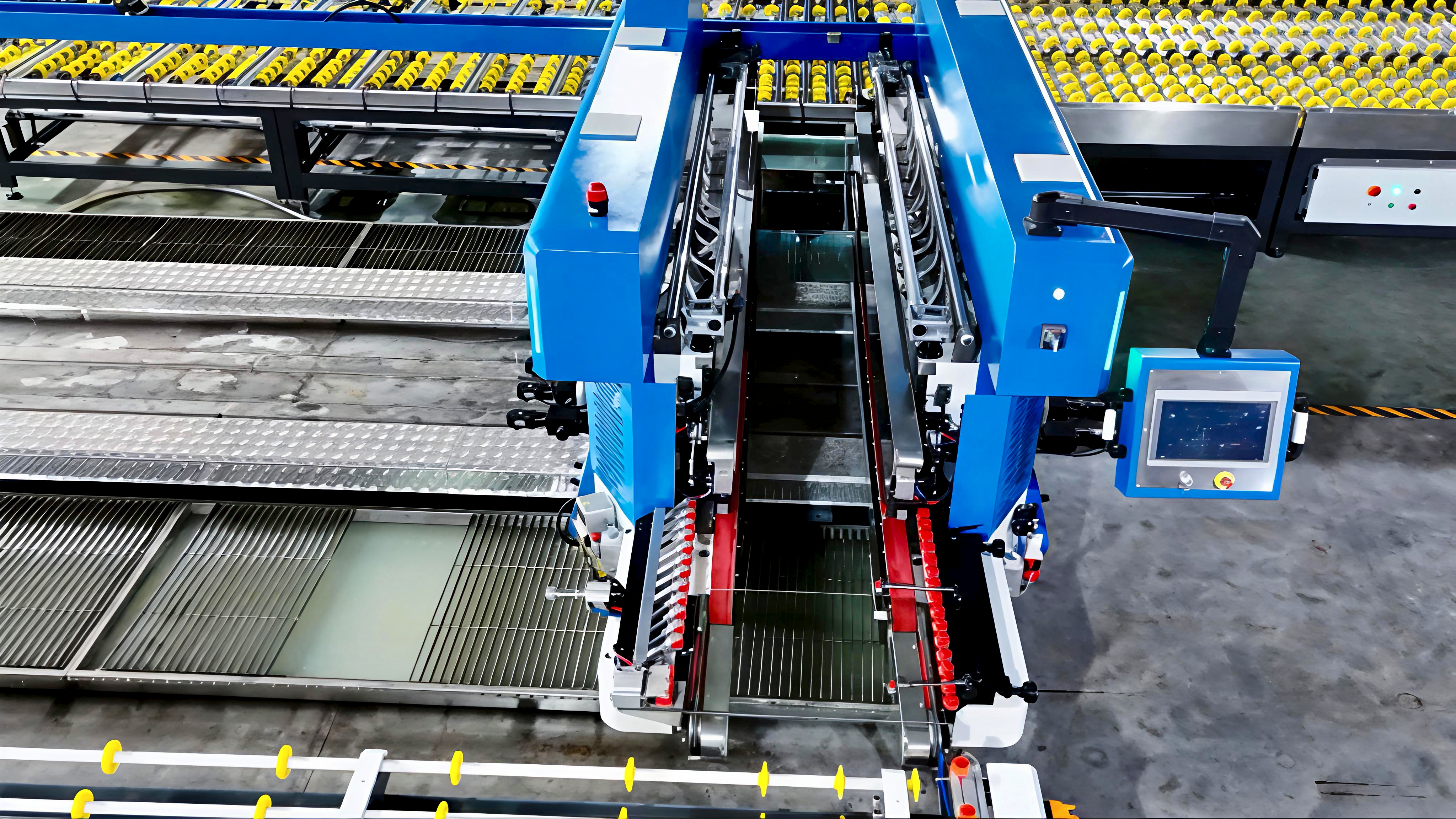 DSM2225 Glass Double Edging Machine (22 Wheels, 2500 Mm)