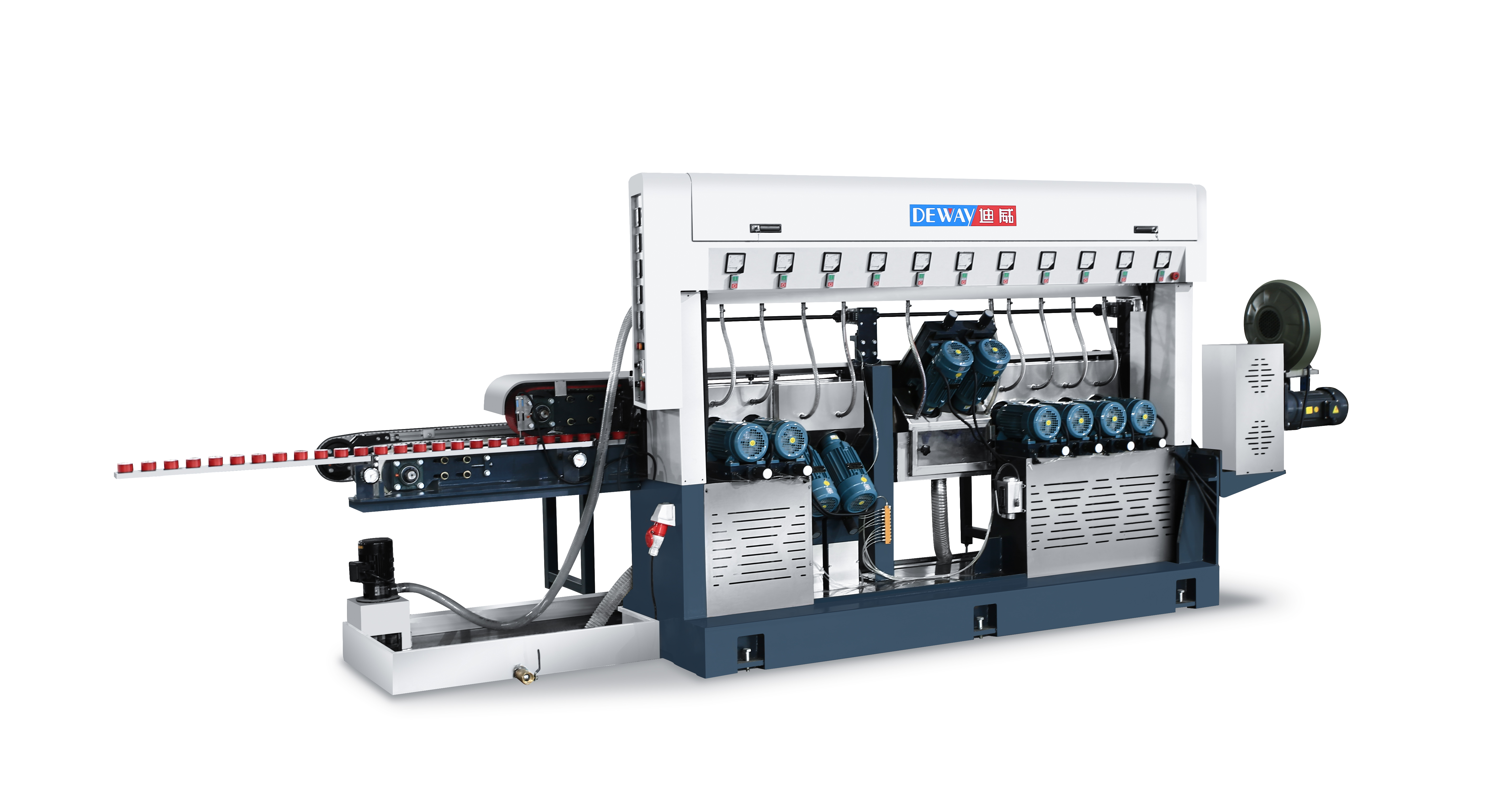 10-Spindle Glass Bevelling Machine